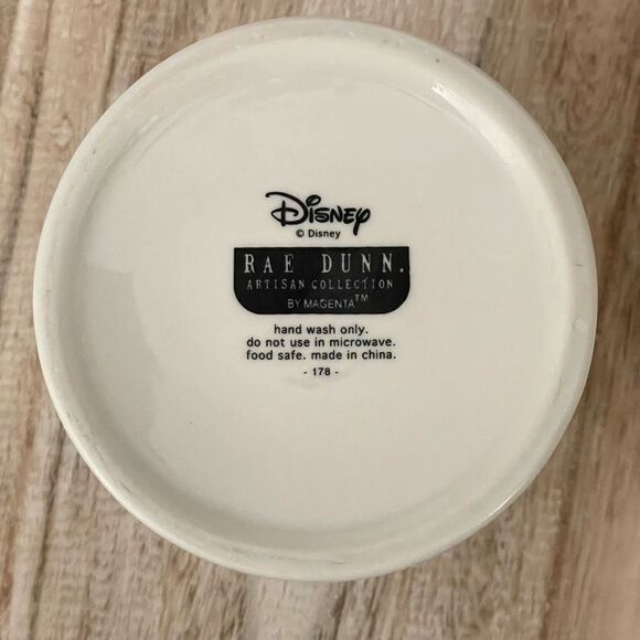 NWT Gorgeous 3D Rae Dunn Disney Canister White Ceramic Tinkerbell Tinker Bell - Picture 8 of 12